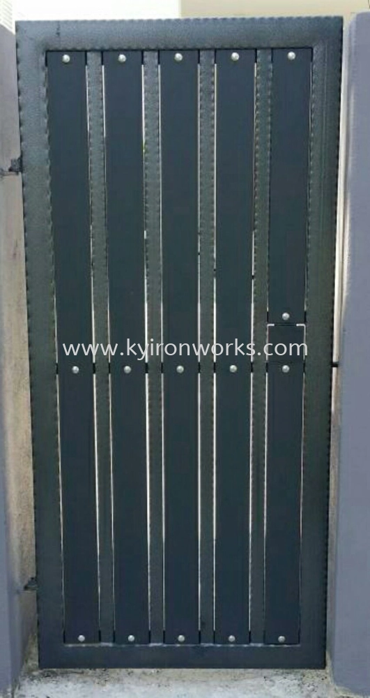 Wrought iron Aluminium Main Gate (Folding/Swing)