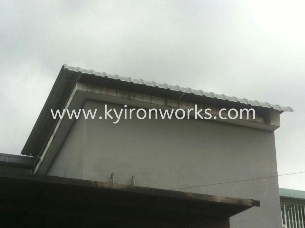 Mild Steel G28(0.35mm)Metal Deck Awning- Frame&Bean Ms 1 1/2x3(1.6),Ms 1X1(1.0)Hollow 