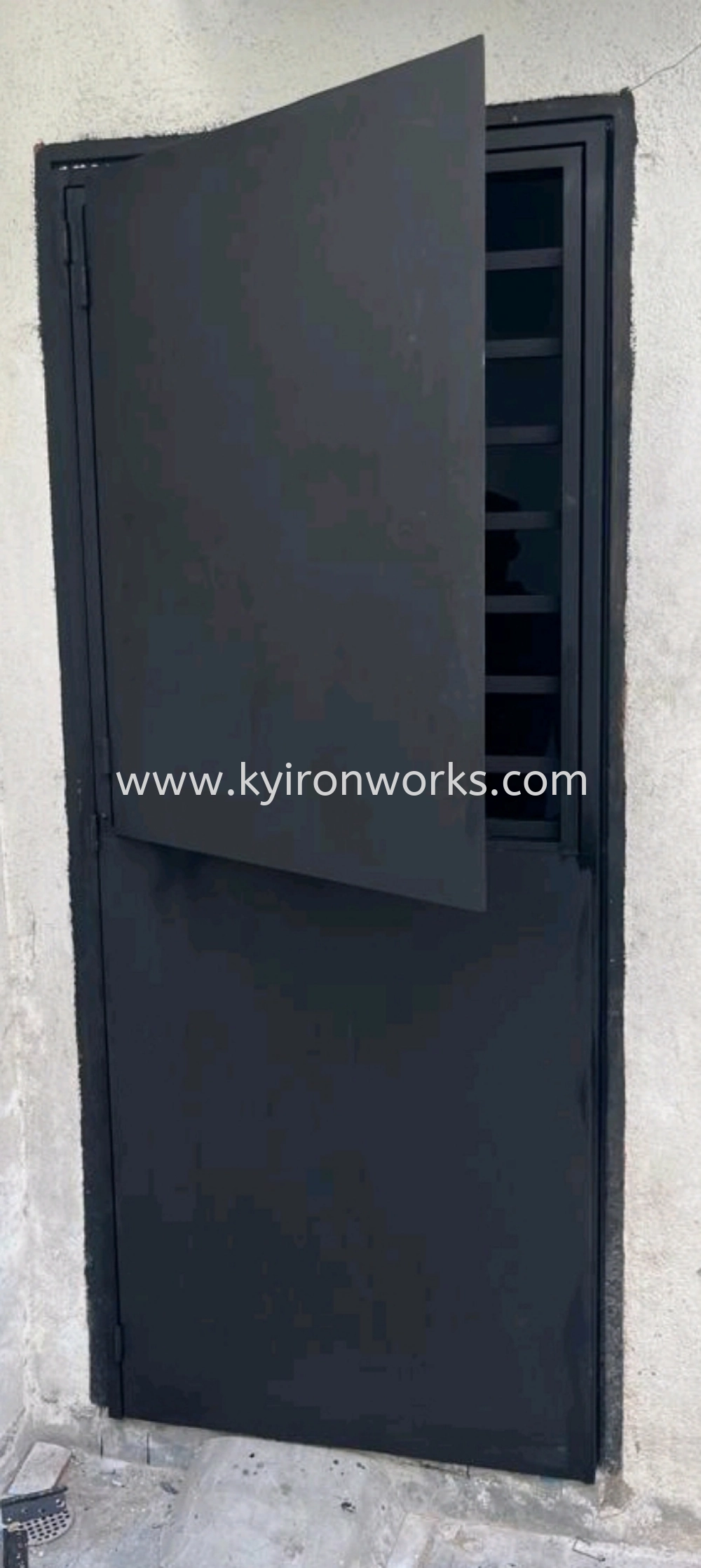 Mild Steel 2-In-1 Metal Full Plate Door