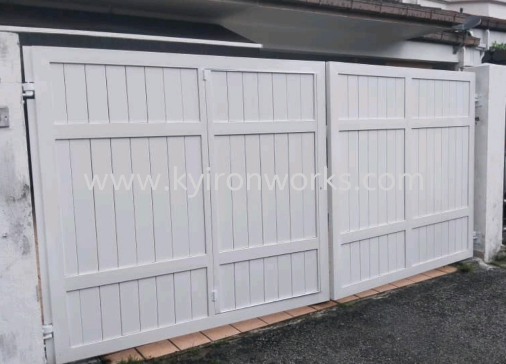 Mild Steel Frame bundle Aluminium Panel (Main Gate-Folding/Swing)