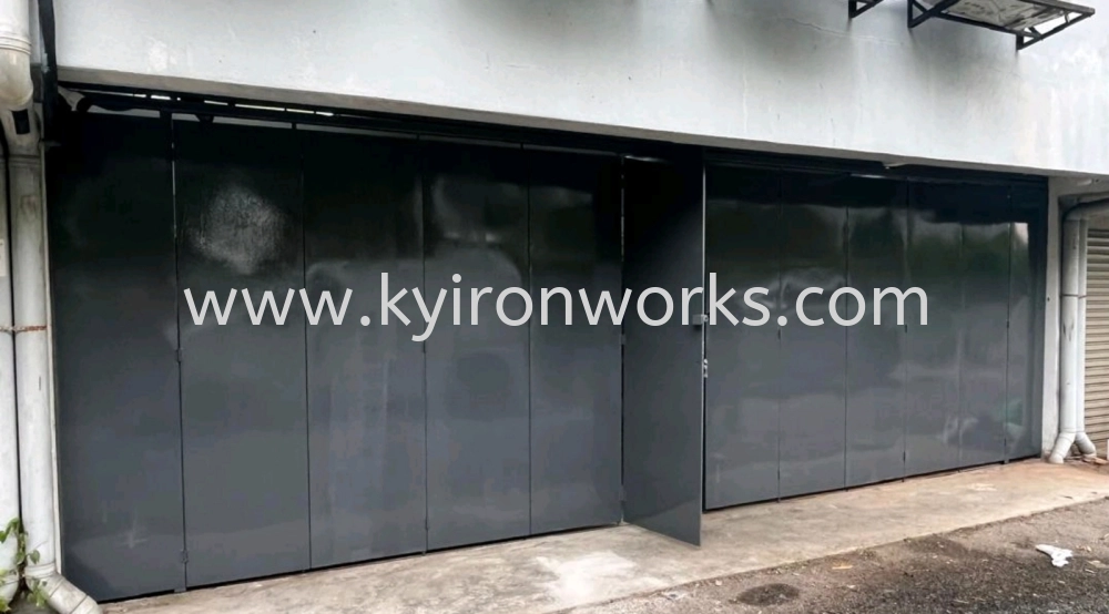 Mild Steel Folding Full Plate Doors