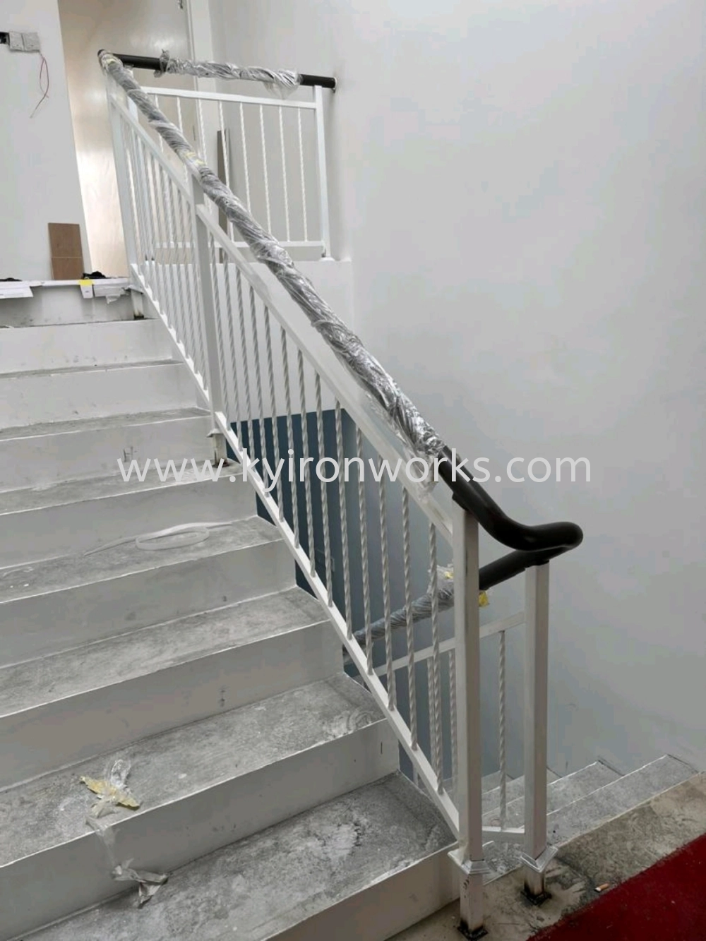 Wrought iron Steel Staircase 
