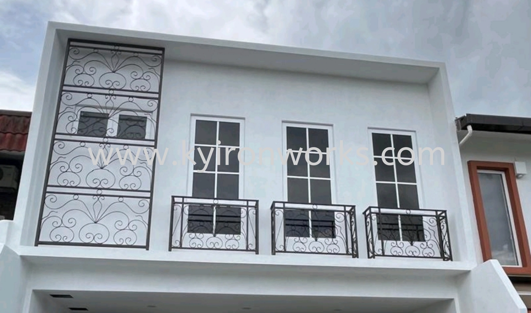 Wrought iron Steel Fencing 